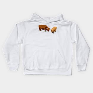 Highland Cow's Kids Hoodie